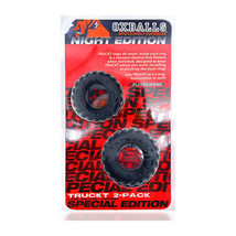 OxBalls Truckt 2-Piece Cockring Plus+Silicone Special Edition Night - £21.39 GBP