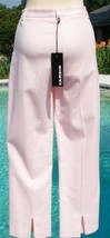 Cambio Mary Waffle Pique Pant New Sz 4/6 S Classic Textured Light Pink $195 NWT - £61.33 GBP
