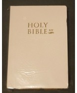 Holy Bible King James Version White Cover New - $9.28 CAD