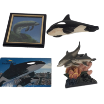Novelty Fridge Magnets Lot of 5 Dolphins Whales Large Fish Marine Life - £6.05 GBP