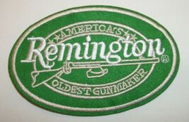 Remington Rifle~Embroidered Patch~4&quot; x 2 1/2&quot;~Gun~2nd Amendment~2A~Iron ... - $4.85