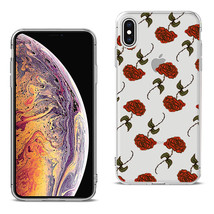 [Pack Of 2] Reiko Apple iPhone XS MAX Design Air Cushion Case With Rose  Design - £19.40 GBP