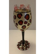 Lolita Wine Glass Leopard - £11.87 GBP