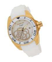Women&#39;s 0488 Angel Gold-Tone Watch with White - $172.84