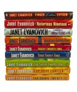 Janet Evanovich Lot Of 9 Hardback Books 15-25 Stephanie Plum - $24.99