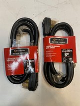 2 Qty Southwire 4 Conductor Grounded Range Cord Kits 6/2 &amp; 8/2, 6 Ft (2 ... - $55.79