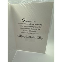 Image Craft Mothers Day Greeting Card Mom Floral Design - £3.94 GBP