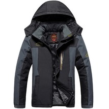Winter Outdoors Jackets Plus Size 5XL 6XL 7XL 8XL 9XL Thicken Fleece Warm Coats  - £102.33 GBP