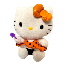 Ty Beanie Babies Sanrio Hello Kitty Halloween Plush Stuffed Animal 6 inch - £8.05 GBP