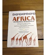 Africa It&#39;s Political Development Map National Geographic Magazine Febru... - €7,67 EUR