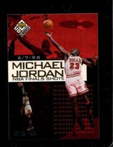 1998-99 Ud Choice Preview Nba Finals Shots #3 Michael Jordan Nmmt Hof *X80545 - £4.23 GBP