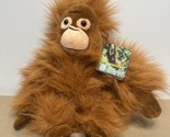 NWT Fiesta Toys Brown Orangutan Plush Stuffed Animal Toy - 10 inches Mon... - £13.63 GBP