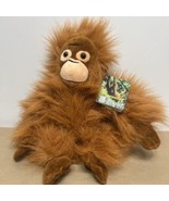 NWT Fiesta Toys Brown Orangutan Plush Stuffed Animal Toy - 10 inches Mon... - £13.58 GBP