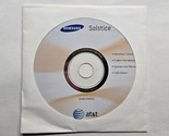 Samsung Solstice AT&amp;T GH46-00965A User Manuals and Drivers CD-ROM - $11.87