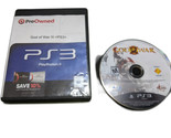 God of War III Sony PlayStation 3 Disk and Case Gamestop Case - $5.49