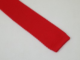 Men's Vitorofolo Italy Slim Tie Woven Fabric Fashionable RS-2 Red image 3