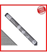 Charcoal Fiberglass Window and Door Screen Roll - 48&quot; x 25 Ft, Flame-Res... - $878.39 MXN