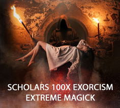 100X 7 SCHOLARS EXORCISM HIGH LATIN CEREMONIES EXTREME MAGICK RING PENDANT - $149.77