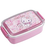 Hello Kitty - Pink Cherry Blossom Lunch (Bento) Box with Divider from Japan - £13.19 GBP