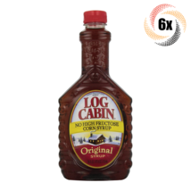 6x Bottles Log Cabin Original No High Fructose Corn Syrup | 12 fl oz | - £34.39 GBP