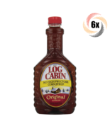 6x Bottles Log Cabin Original No High Fructose Corn Syrup | 12 fl oz | - $43.93