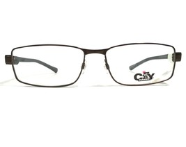 City Eyewear DC 37 COL 10 Brille Rahmen Schwarz Braune Rechteckig 54-15-140 - $29.50