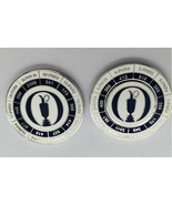St Andrews Links  Magnetic Yardage &amp; Ball Marker Holder- Two Sided BM Sh... - $17.72