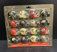 NFL AFC Mini Football Helmets Riddell Gumball Lot Of 16 Chiefs Colts Pat... - $56.09