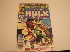Marvel Super Heroes The Incredible Hulk Oct 1981 Vol 1 #102 - £6.29 GBP