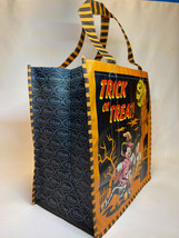 Disney Store Halloween Shopping Bag - Mickey, Minnie, and Pluto Trick or... - $8.00
