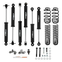2.5&quot; Lift Kit w/ Steering Stabilizer For Jeep Wrangler TJ 4CYL 4WD 1997-... - $352.39