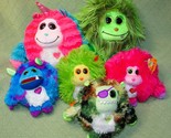 TY MONSTAZ PLUSH LOT OF 6 TOOTHY MAXINE DELILAH PATCH TRIXIE SCOOPS 5&quot;-1... - £21.23 GBP
