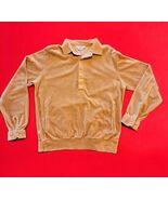 Authentic Original Levis Large Vtg Velour Pullover Shirt Disco Retro Hip... - $2,491.06 MXN