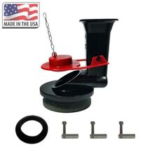 Kohler 1 Pc Rialto 83095, Replacement Toilet Flush Valve w/ lugs - $54.67 CAD