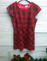 NWT The Children&#39;s Place Women&#39;s Short Sleeve Holiday Dress Adult size 16 - $51.47
