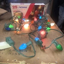 Vintage 25’ String Of Vintage NOMA C9 Multicolor Christmas Tree Lights. - $19.43