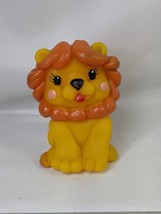 Lion Squeeze Toy Figure Vinyl 4 Inch Chariot Victor Publishing - £13.39 GBP