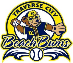 Traverse City Beach Bums 1995-2018 Minor Baseball Mens Polo XS-6XL, LT-4XLT New - £22.41 GBP+