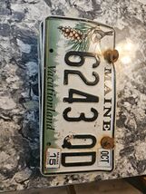 Retired Maine License Plate CHICKADEE STATE BIRD - VACATIONLAND - €4,25 EUR
