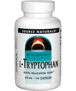 Source Naturals L-Tryptophan, for Mood, Relaxation, and Sleep*, 500mg - ... - $504.90 MXN