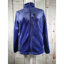 32 Degrees Heat Womens Faux Fur Warm Jacket Zip Up Mock Neck Royal Blue L - $14.89