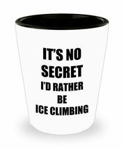 Ice Climbing Shot Glass Sport Fan Lover Funny Gift Idea For Liquor Lover Alcohol - £10.14 GBP