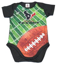 NFL Houston Texans Bodysuit Field Design Gerber Infant Select Size - £11.98 GBP