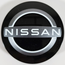 Fits Nissan Frontier Kicks Leaf Pathfinder Rogue - One 2 7/16&quot; Black Cen... - £19.80 GBP
