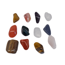 12 Large Tumble Stone 20-30mm Crystal Starter Set Advent Collection Box - £5.84 GBP