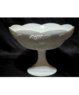 Vintage INDIANA GLASS COLONY 10&quot; Centerpiece Bowl HARVEST MILK Wedding C... - $517.82 MXN