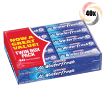 40x Packs Wrigley&#39;s Winterfresh Chewing Gum | 5 Sticks Per Pack | Fast Shipping! - £18.82 GBP