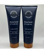 2x Tommy Bahama Firm Hold Styling Gel Long Lasting Sea + Surf Sealed 8 o... - $34.64