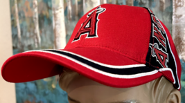fan favorite los angeles angels BIG A baseball cap NWT Snapback adjustable - $8.97