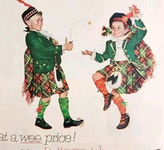 1952 Life Savers Butterscotch Candy Advertisement Scottish Kilt Children HM2N - £30.88 GBP